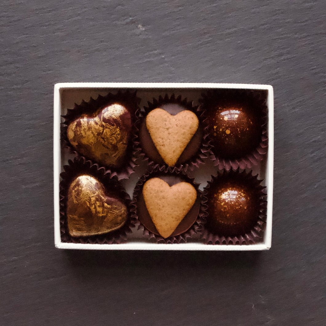 6 kpl Joulukonvehtirasia (VEG)