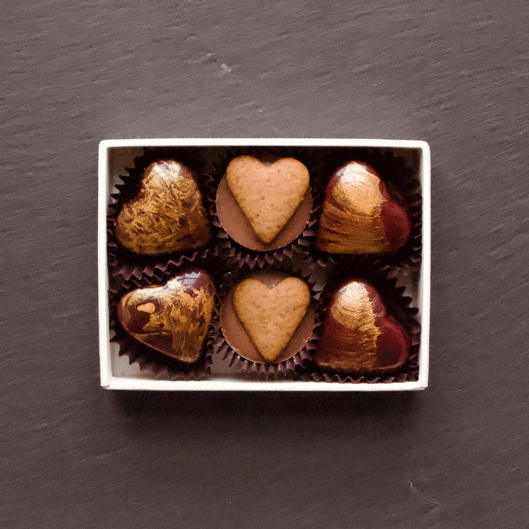 6 kpl Joulukonvehtirasia