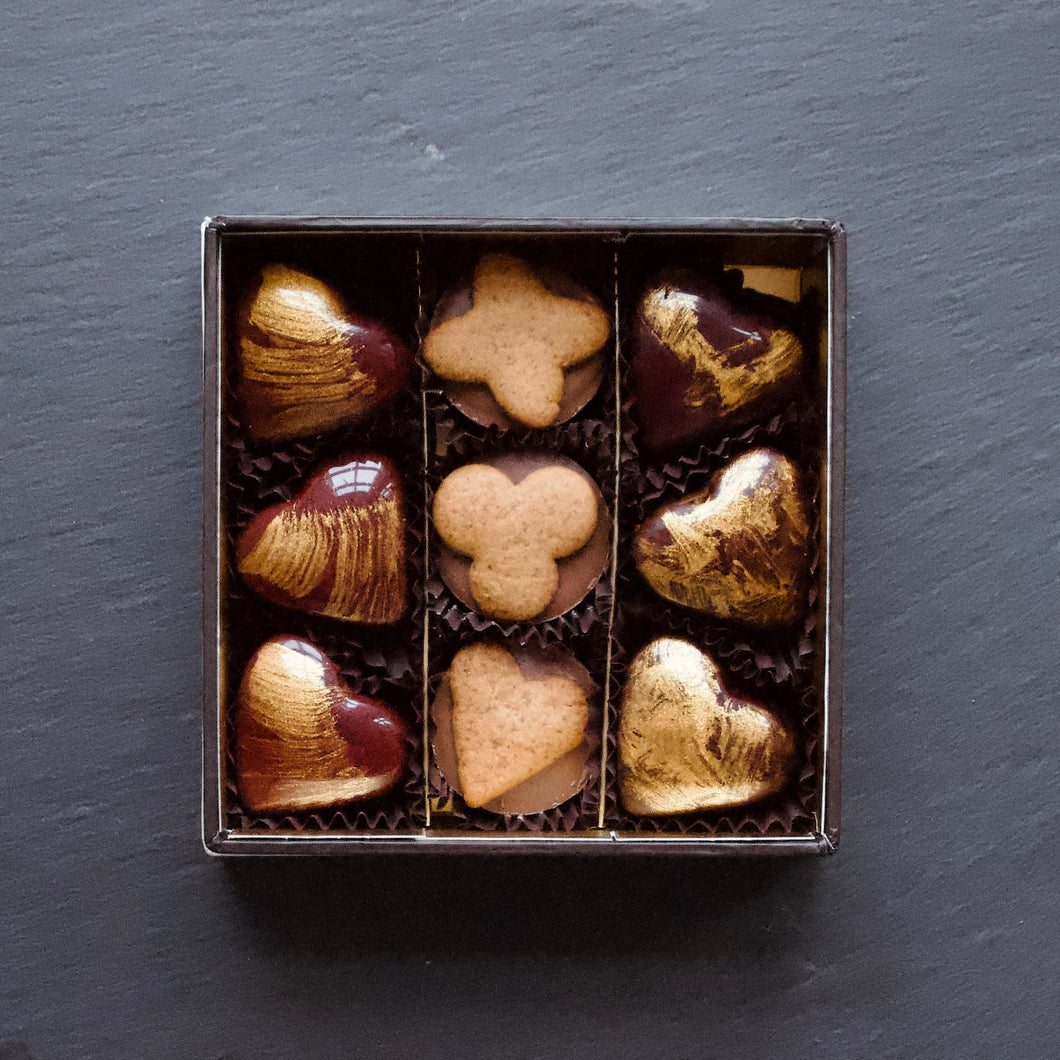 9 kpl Joulukonvehtirasia