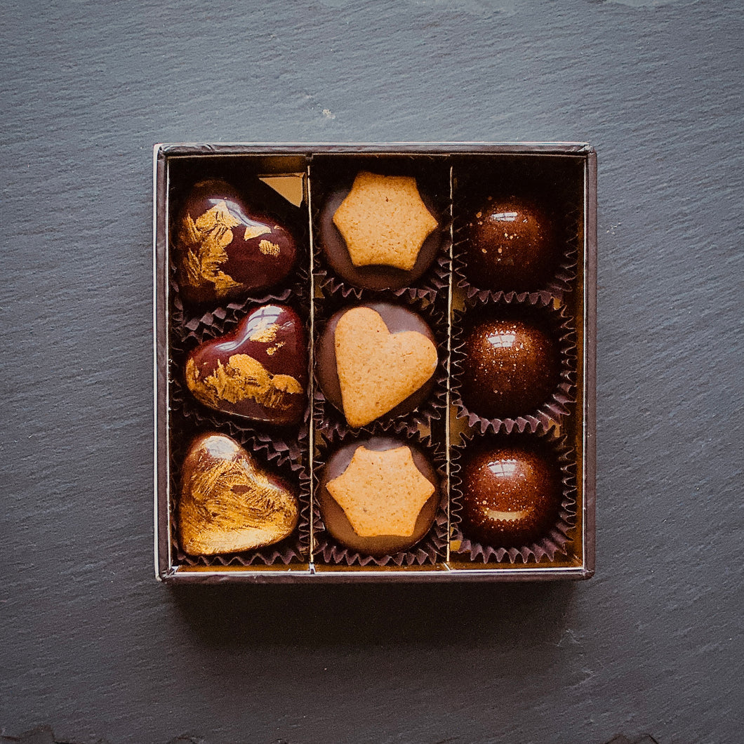 9 kpl Joulukonvehtirasia (VEG)